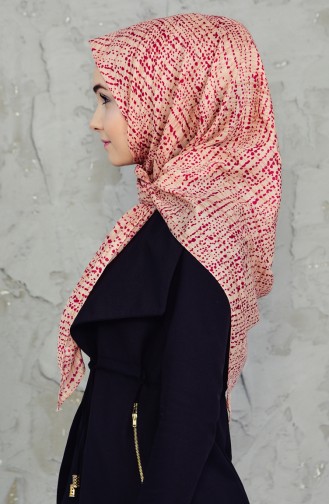 Akel Headscarf 001-396D-21 Tile Red 001-396D-21