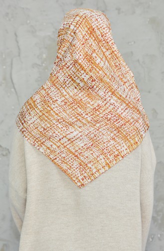 Akel Cheesecloth Scarf 001-396D-26 Oil Green Tile 001-396D-26