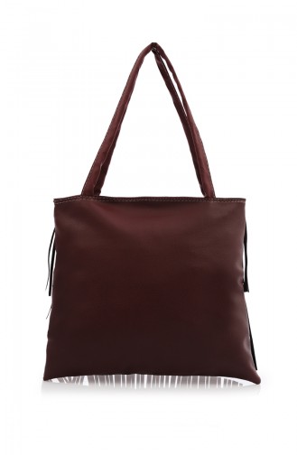 ستيلغو حقيبة كتف بتصميم مميز للنساء Ak04Z-06 لون خمري 04Z-06