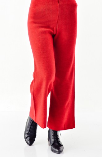 Pantalon Tricot Large 9025-03 Rouge 9025-03