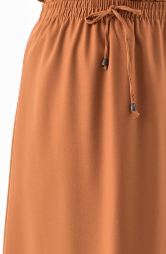 Elastic Waist Skirt 1095-01 Taba 1095-01