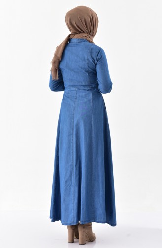 Jeans Blue Abaya 9257-02