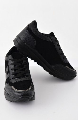 ALLFORCE Sneakers Women´s Shoes 0756 Black Suede 0756