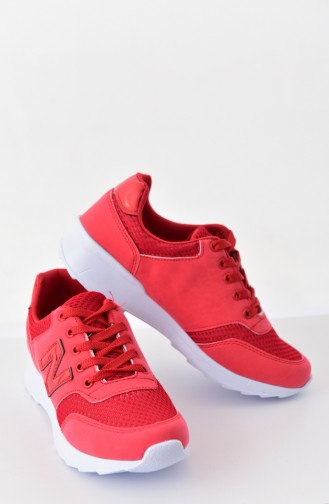 Red Sport Shoes 0776