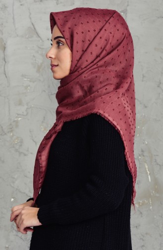 Dark Dusty Rose Hoofddoek 19044-17