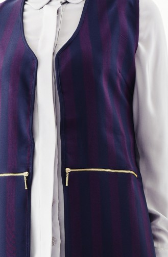 Navy Blue Waistcoats 0110-04