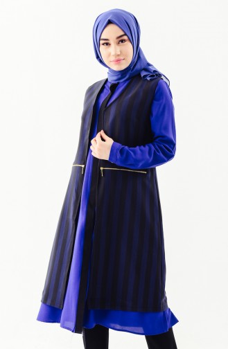 Navy Blue Waistcoats 0110-02