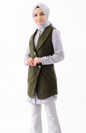 Khaki Gilet 5083-02