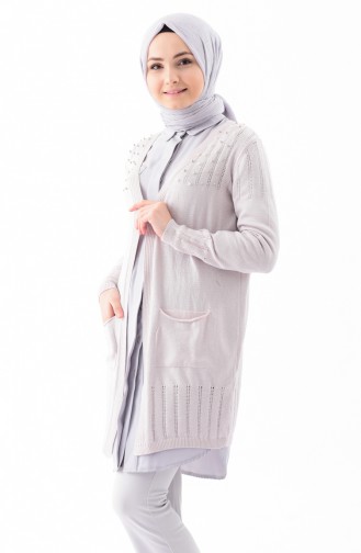 Silvery Knitwear Cardigan 2116-01 Powder 2116-01