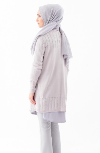 Silvery Knitwear Cardigan 2116-01 Powder 2116-01