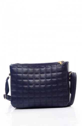 Women s Shoulder Bag B1431-3 Navy Blue 1431-3