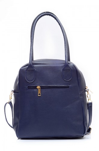 Women´s Shoulder Bag B1433-4 Navy Blue 1433-4