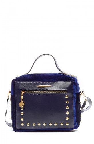 Women Shoulder Bag B1479-4 Navy Blue 1479-4