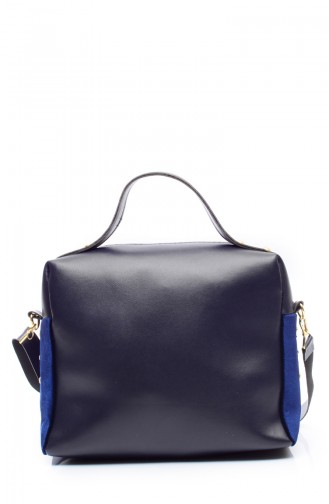 Women Shoulder Bag B1479-4 Navy Blue 1479-4