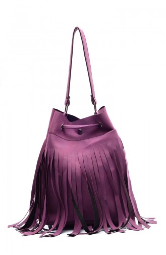 Women Shoulder Bag B1484-8 Purple 1484-8