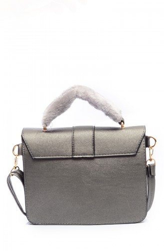 Women´s Shoulder Bag B1491-3 Gray 1491-3
