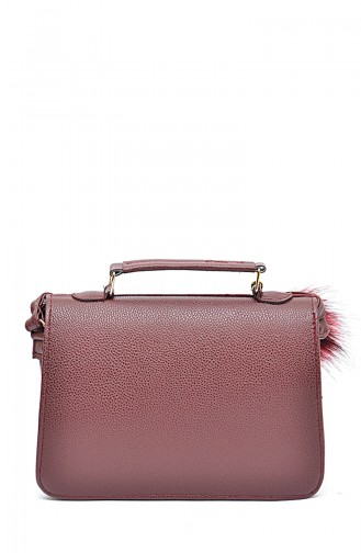 Women´s Shoulder Bag H678-C Claret red 678-C