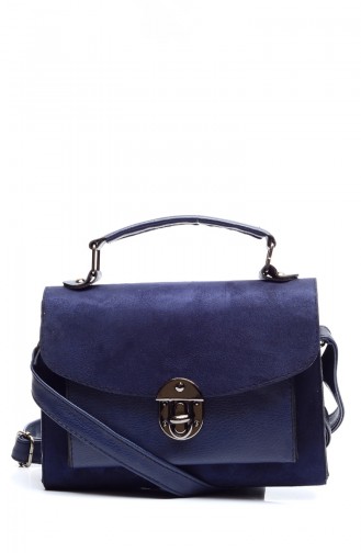 Women´s Shoulder Bag H724-2 Navy Blue 724-2