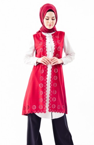Claret Red Waistcoats 0459-10
