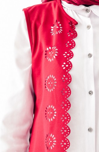 Claret Red Waistcoats 0459-10