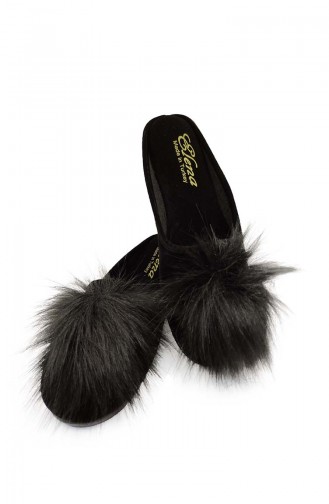 Black Woman home slippers 01-01