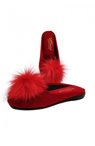 Red Woman home slippers 01-02