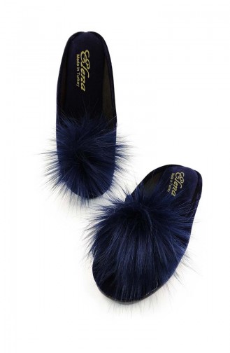 Navy Blue Woman home slippers 01-05