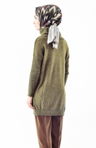Turtleneck Knitwear Sweater 9021-06 Khaki green 9021-07