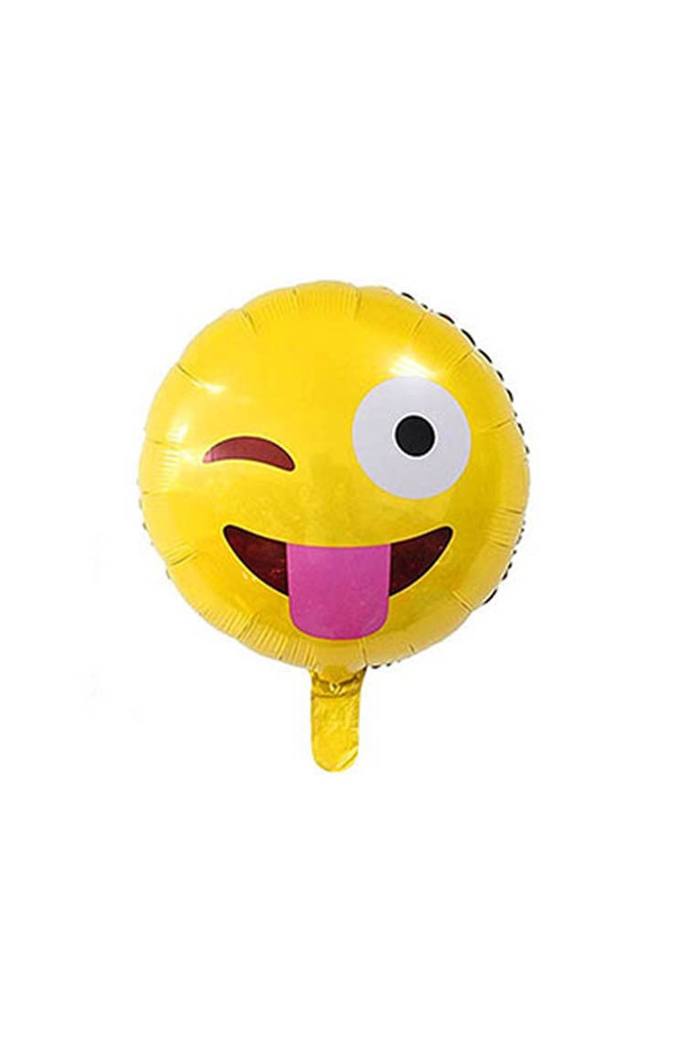 Dil Çıkaran Emoji Folyo Balon KM-BLN-0268