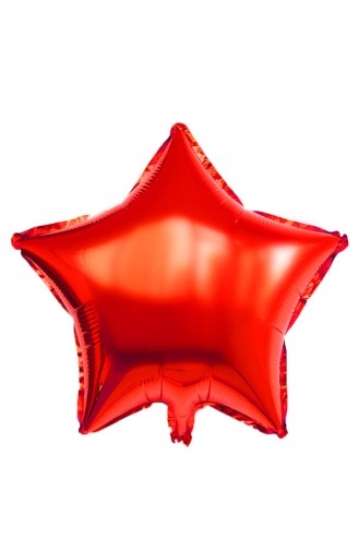 Kırmızı Yıldız Folyo Balon KM-BLN-0270
