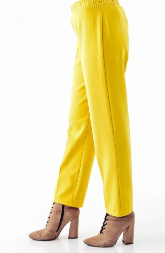 Pantalon Taille élastique 2050A-01 Jaune 2050A-01