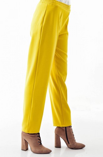 Pantalon Taille élastique 2050A-01 Jaune 2050A-01