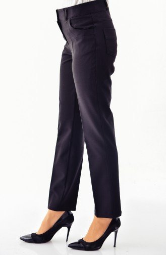 Plus Size Straight leg Pants 2065-01 Black 2065-01