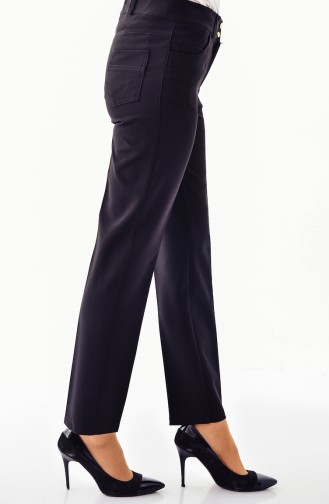 Plus Size Straight leg Pants 2065-01 Black 2065-01