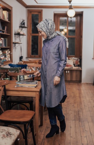 Navy Blue Tunics 6472-01