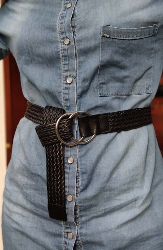 Ceinture Pour Femme KL09 Noir 09