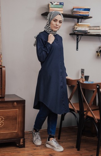 Navy Blue Tunics 2514-10