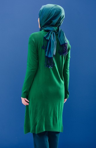 Knitwear Pearl Tunic 3297-03 Emerald Green 3297-03