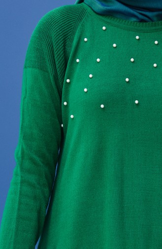 Knitwear Pearl Tunic 3297-03 Emerald Green 3297-03