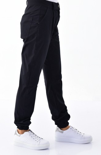 Pocket Cargo Pants 2071-02 Black 2071-02