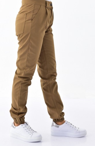 Cargo Pants with Pocket 2071-03 Oil Green 2071-03