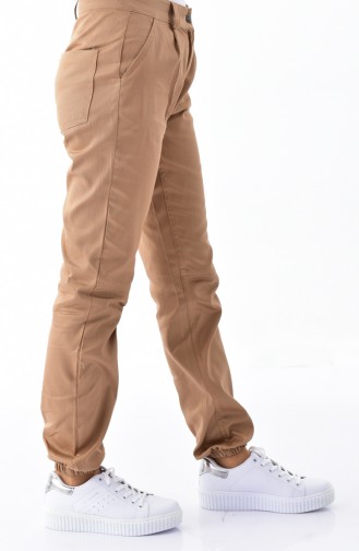 Pantalon avec Poches 2071A-01 Camel 2071A-01