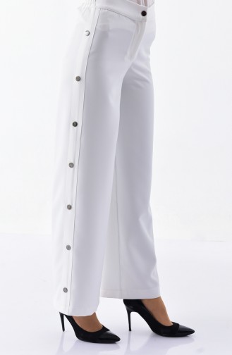Snaps Trousers 3130-01 White 3130-01