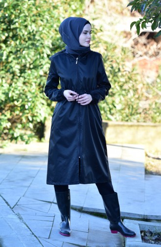 Black Raincoat 6804-01