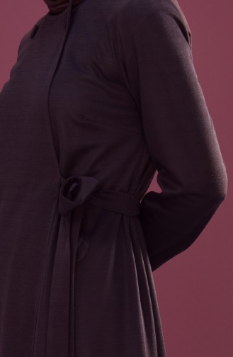 Side Bond Abaya 1033-02 Brown 1033-02