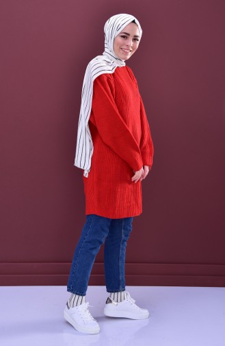 Pull Tricot 3096123-08 Rouge 3096123-08