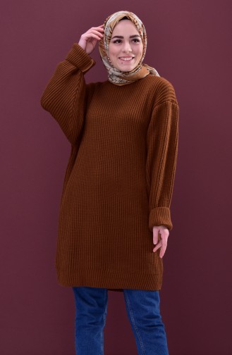 Pull Tricot 3096123-13 Tabac 3096123-13