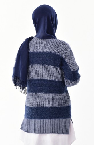 Navy Blue Sweater 8006-04