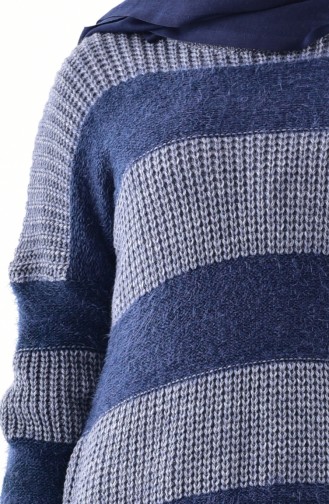 Navy Blue Sweater 8006-04