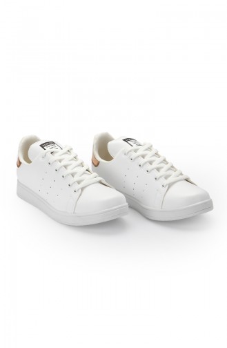 Women´s Sports Shoes 2019-04 White Gold 2019-04